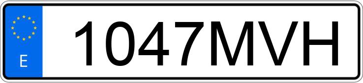 Numer rejestracyjny 1047MVH posiada SCANIA SERIE G Numer rejestracyjny 1047MVH posiada SCANIA SERIE G