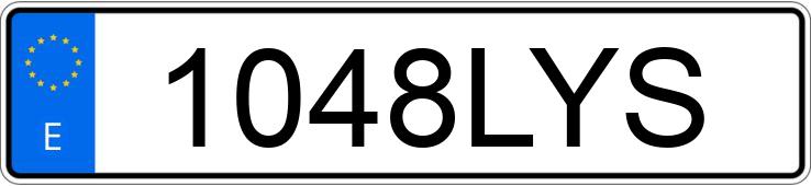 Numer rejestracyjny 1048LYS posiada VOLKSWAGEN ARTEON