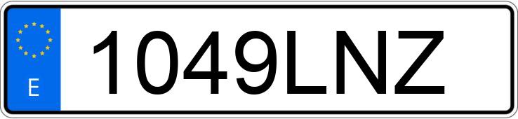 Numer rejestracyjny 1049LNZ posiada CUPRA FORMENTOR