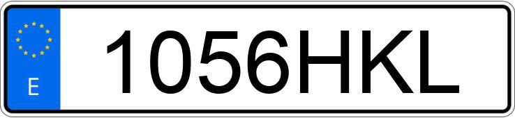 Numer rejestracyjny 1056HKL posiada FORD FOCUS