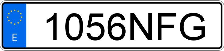 Numer rejestracyjny 1056NFG posiada TOYOTA PROACE CITY VERSO