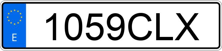 Numer rejestracyjny 1059CLX posiada FIAT DOBLO Numer rejestracyjny 1059CLX posiada FIAT DOBLO