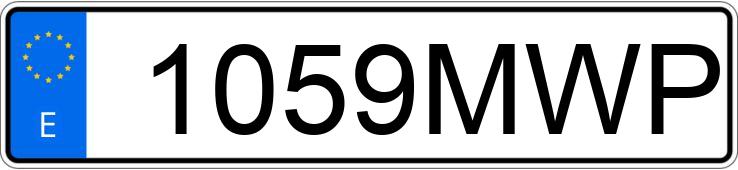 Numer rejestracyjny 1059MWP posiada PEUGEOT 208