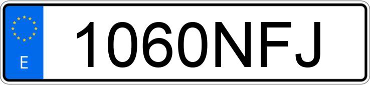 Numer rejestracyjny 1060NFJ posiada BMW SERIE 1 F40 118IA M SPORT PRO