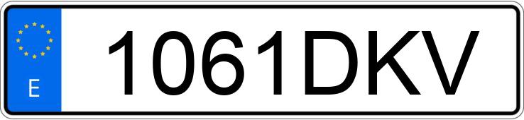 Numer rejestracyjny 1061DKV posiada SEAT IBIZA Numer rejestracyjny 1061DKV posiada SEAT IBIZA