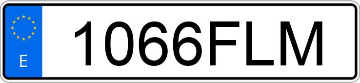 Numer rejestracyjny 1066FLM posiada MERCEDES SPRINTER