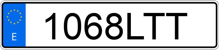 Numer rejestracyjny 1068LTT posiada SEAT ARONA Numer rejestracyjny 1068LTT posiada SEAT ARONA