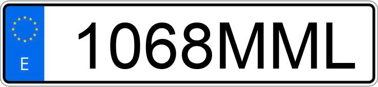 Numer rejestracyjny 1068MML posiada KIA SPORTAGE Numer rejestracyjny 1068MML posiada KIA SPORTAGE