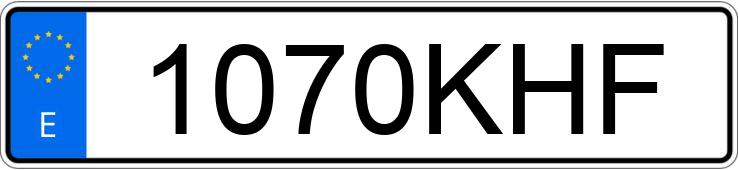 Numer rejestracyjny 1070KHF posiada NISSAN QASHQAI Numer rejestracyjny 1070KHF posiada NISSAN QASHQAI