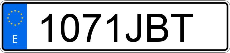 Numer rejestracyjny 1071JBT posiada KYMCO K-XCT Numer rejestracyjny 1071JBT posiada KYMCO K-XCT