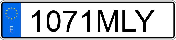 Numer rejestracyjny 1071MLY posiada HYUNDAI I20