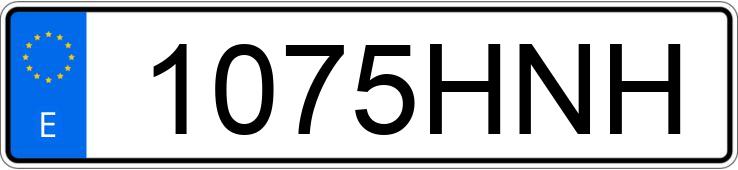 Numer rejestracyjny 1075HNH posiada VOLKSWAGEN GOLF PLUS Numer rejestracyjny 1075HNH posiada VOLKSWAGEN GOLF PLUS