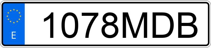 Numer rejestracyjny 1078MDB posiada SEAT IBIZA Numer rejestracyjny 1078MDB posiada SEAT IBIZA