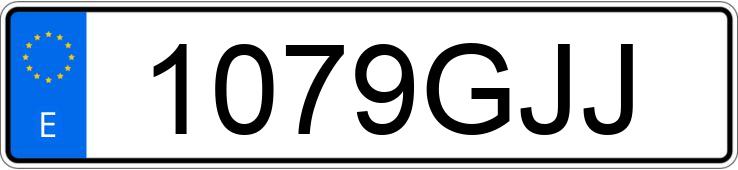 Numer rejestracyjny 1079GJJ posiada FORD FOCUS