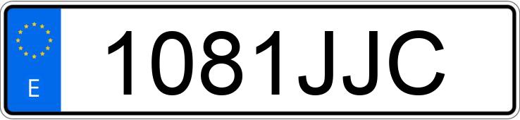 Numer rejestracyjny 1081JJC posiada MITSUBISHI ASX Numer rejestracyjny 1081JJC posiada MITSUBISHI ASX