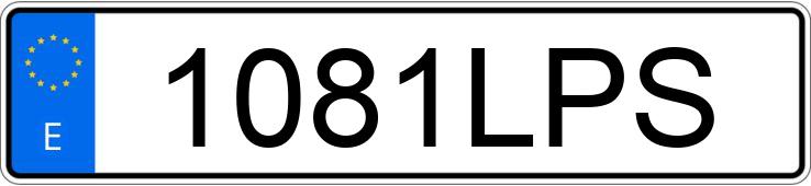 Numer rejestracyjny 1081LPS posiada OLDSMOBILE CUTLASS Numer rejestracyjny 1081LPS posiada OLDSMOBILE CUTLASS