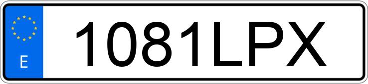 Numer rejestracyjny 1081LPX posiada HONDA AFRICA TWIN Numer rejestracyjny 1081LPX posiada HONDA AFRICA TWIN