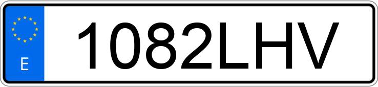 Numer rejestracyjny 1082LHV posiada BMW X1