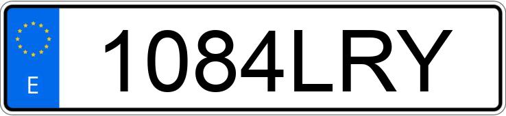 Numer rejestracyjny 1084LRY posiada PEUGEOT 3008