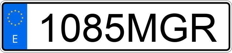 Numer rejestracyjny 1085MGR posiada PEUGEOT 5008