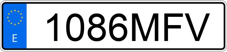 Numer rejestracyjny 1086MFV posiada LYNK & CO 01