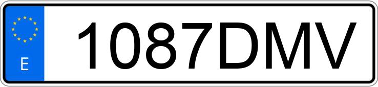 Numer rejestracyjny 1087DMV posiada BMW SERIE 3 Numer rejestracyjny 1087DMV posiada BMW SERIE 3