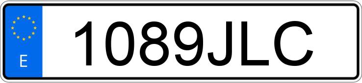 Numer rejestracyjny 1089JLC posiada KTM ENDURO 350