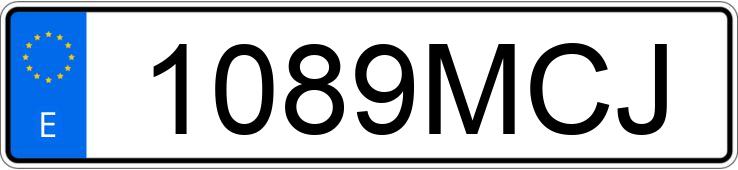 Numer rejestracyjny 1089MCJ posiada CITROEN BERLINGO Numer rejestracyjny 1089MCJ posiada CITROEN BERLINGO