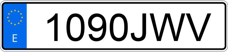 Numer rejestracyjny 1090JWV posiada SEAT IBIZA Numer rejestracyjny 1090JWV posiada SEAT IBIZA