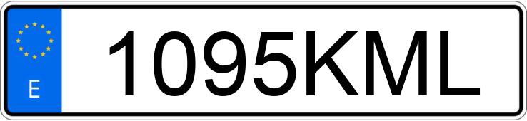 Numer rejestracyjny 1095KML posiada NISSAN JUKE Numer rejestracyjny 1095KML posiada NISSAN JUKE