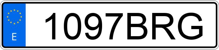 Numer rejestracyjny 1097BRG posiada BMW SERIE 5 Numer rejestracyjny 1097BRG posiada BMW SERIE 5