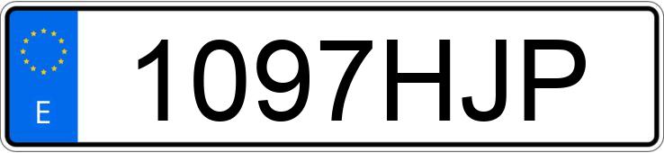 Numer rejestracyjny 1097HJP posiada OPEL CORSA