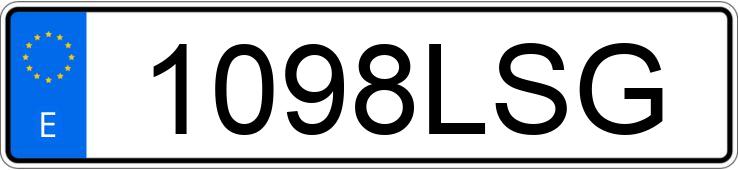 Numer rejestracyjny 1098LSG posiada CITROEN C3