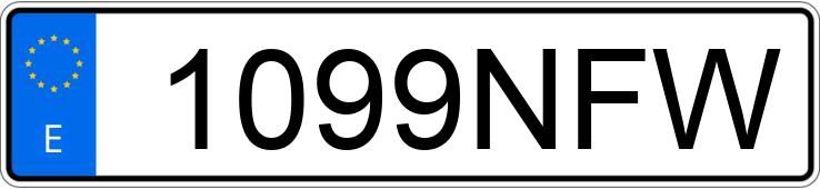 Numer rejestracyjny 1099NFW posiada BYD SEAL U Numer rejestracyjny 1099NFW posiada BYD SEAL U
