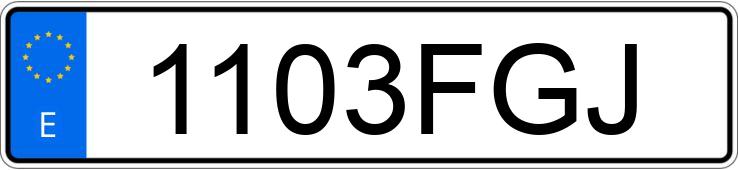 Numer rejestracyjny 1103FGJ posiada RENAULT MEGANE Numer rejestracyjny 1103FGJ posiada RENAULT MEGANE