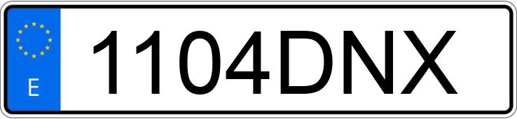 Numer rejestracyjny 1104DNX posiada CITROEN C4 Numer rejestracyjny 1104DNX posiada CITROEN C4