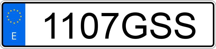 Numer rejestracyjny 1107GSS posiada HYUNDAI I30