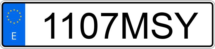 Numer rejestracyjny 1107MSY posiada HONDA MONKEY Numer rejestracyjny 1107MSY posiada HONDA MONKEY