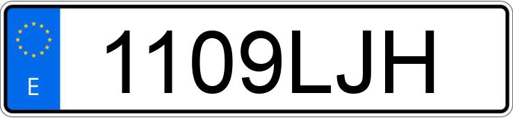 Numer rejestracyjny 1109LJH posiada NISSAN QASHQAI Numer rejestracyjny 1109LJH posiada NISSAN QASHQAI