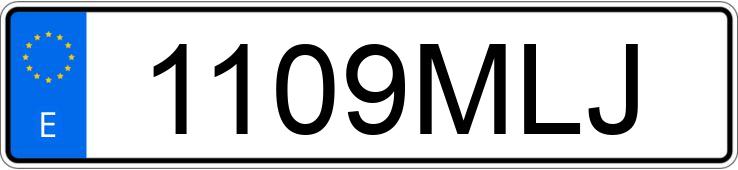 Numer rejestracyjny 1109MLJ posiada AUDI Q3 SPORTBACK Numer rejestracyjny 1109MLJ posiada AUDI Q3 SPORTBACK