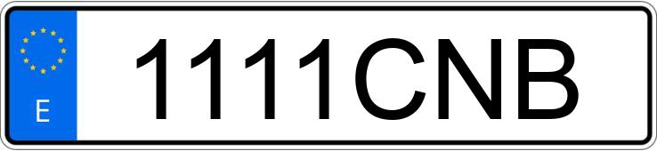 Numer rejestracyjny 1111CNB posiada MERCEDES CLK (208-209) Numer rejestracyjny 1111CNB posiada MERCEDES CLK (208-209)