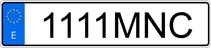 Numer rejestracyjny 1111MNC posiada AUDI Q2 Numer rejestracyjny 1111MNC posiada AUDI Q2