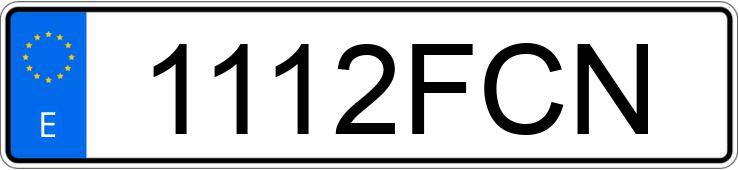 Numer rejestracyjny 1112FCN posiada BMW SERIE 3 Numer rejestracyjny 1112FCN posiada BMW SERIE 3