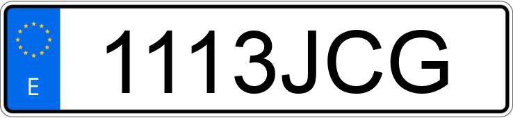 Numer rejestracyjny 1113JCG posiada VOLKSWAGEN SCIROCCO