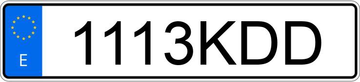 Numer rejestracyjny 1113KDD posiada INFINITI Q50