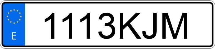 Numer rejestracyjny 1113KJM posiada PEUGEOT 208 Numer rejestracyjny 1113KJM posiada PEUGEOT 208