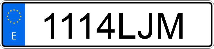 Numer rejestracyjny 1114LJM posiada CITROEN JUMPY Numer rejestracyjny 1114LJM posiada CITROEN JUMPY