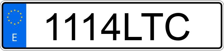 Numer rejestracyjny 1114LTC posiada FORD FIESTA Numer rejestracyjny 1114LTC posiada FORD FIESTA