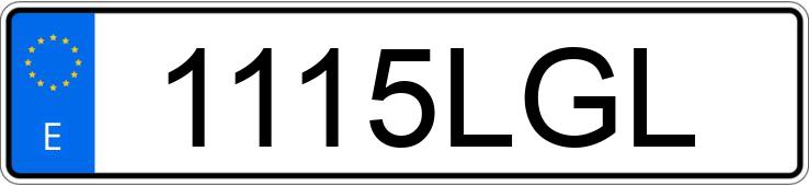 Numer rejestracyjny 1115LGL posiada VOLKSWAGEN TIGUAN ALLSPACE Numer rejestracyjny 1115LGL posiada VOLKSWAGEN TIGUAN ALLSPACE