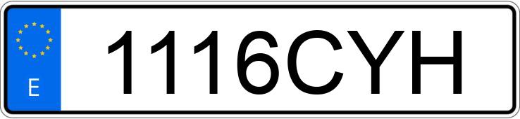 Numer rejestracyjny 1116CYH posiada NISSAN MICRA Numer rejestracyjny 1116CYH posiada NISSAN MICRA